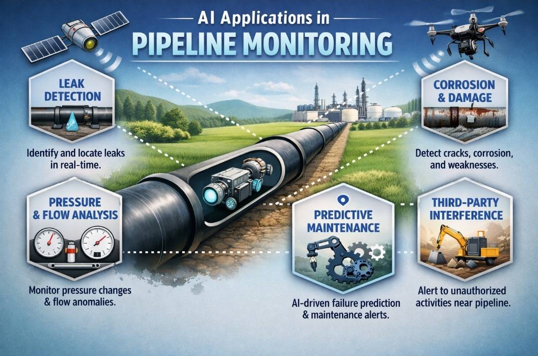 AI Applications in Pipeline Monitoring - جريدة وسط البلد